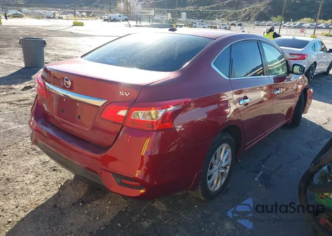2019 Nissan Sentra Sv z USA, uszkodzony, nr VIN 3N1AB7AP3KY225740